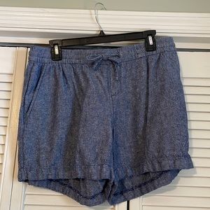 Old Navy Linen Shorts, Faux Denim